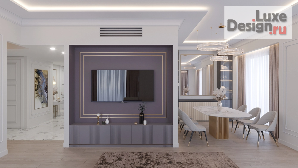 Дизайн интерьера пентхауса "ЖК Prime Park " (фото 1)