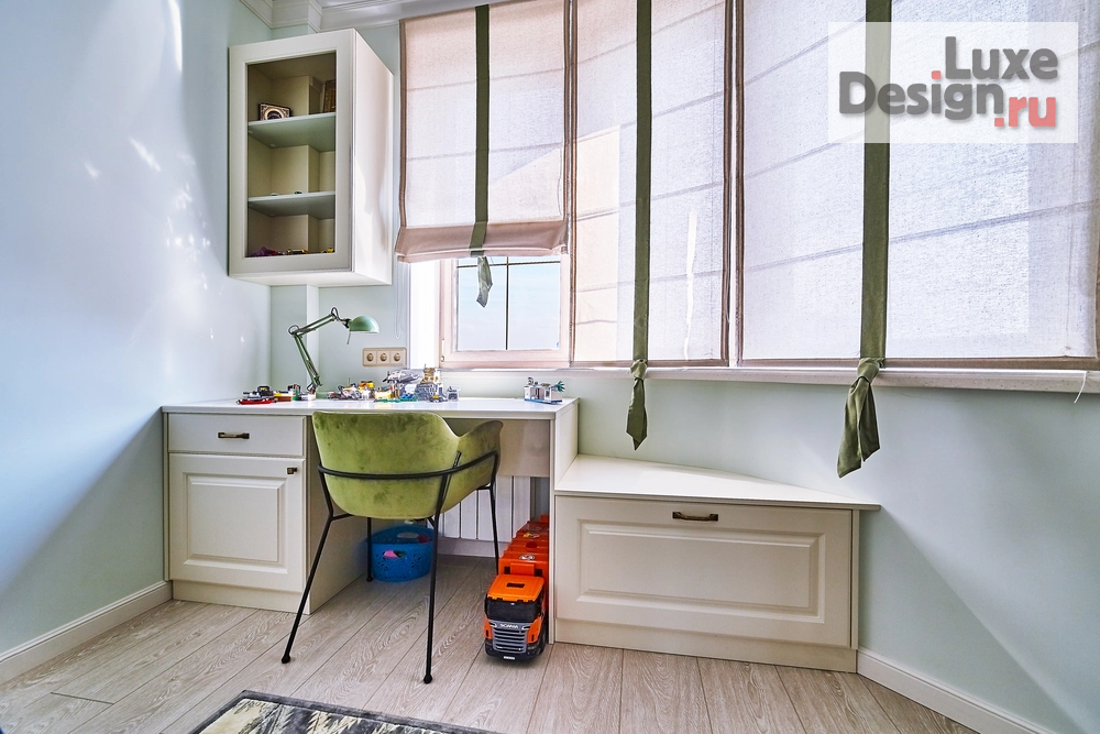 Дизайн интерьера четырехкомнатной квартиры " "Эдельвейс"" (фото 5)