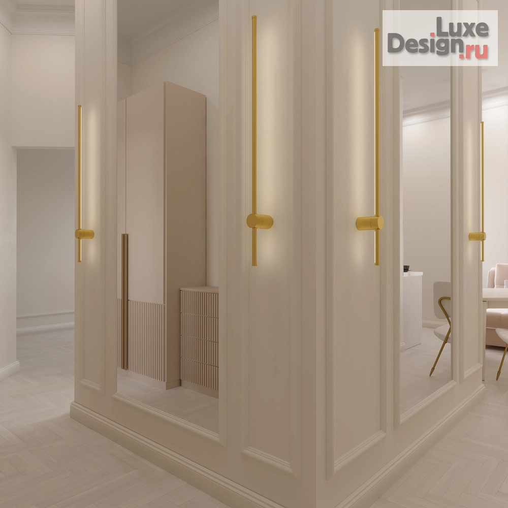 Дизайн интерьера двухкомнатной квартиры "Пречистенский переулок, 5" (фото 8)