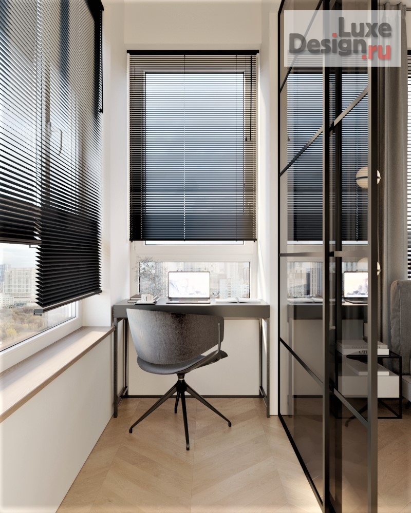 Дизайн интерьера однокомнатной квартиры "ЖК Огни" (фото 10)