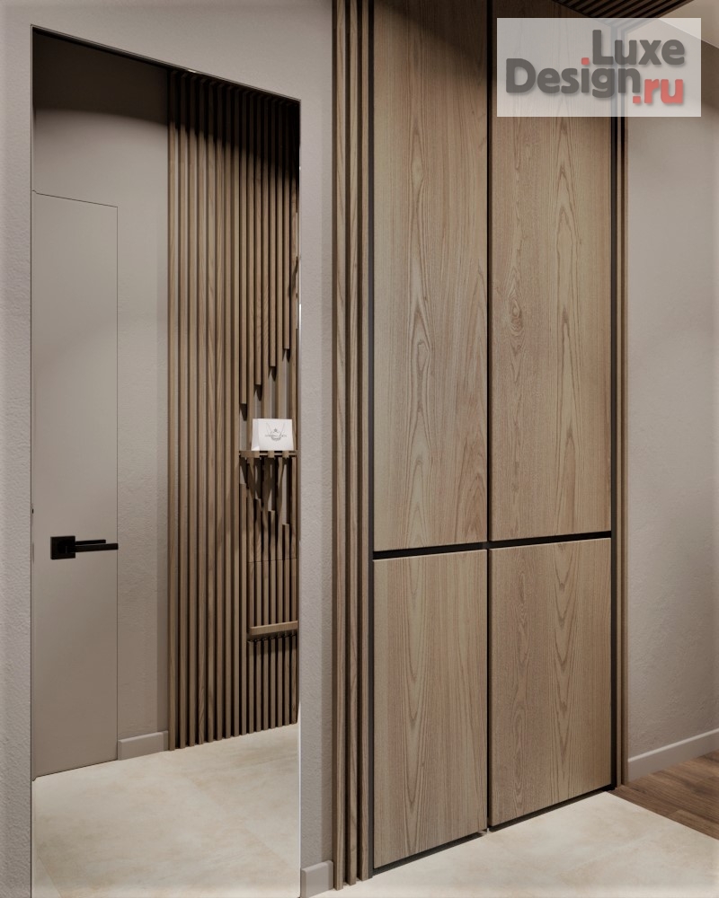 Дизайн интерьера однокомнатной квартиры "ЖК TATLIN" (фото 3)