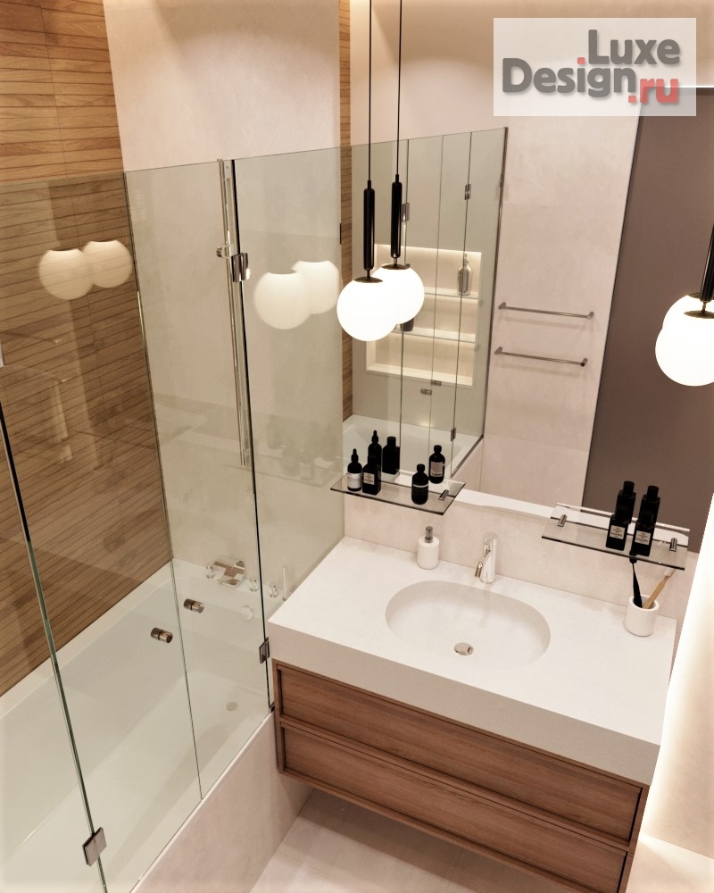 Дизайн интерьера двухкомнатной квартиры "ЖК Хорошевский, 2х-комнатная квартира" (фото 21)