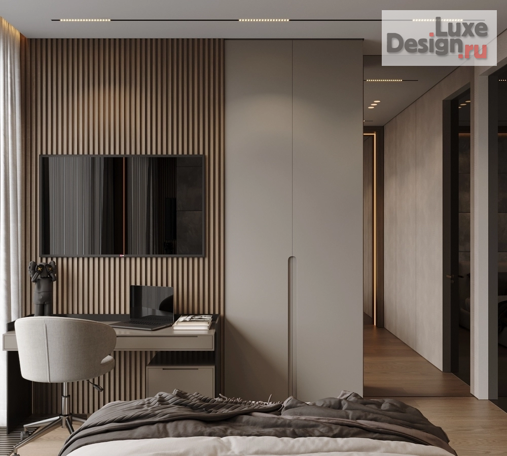 Дизайн интерьера четырехкомнатной квартиры "МФК Capital Towers, 155м.кв." (фото 34)