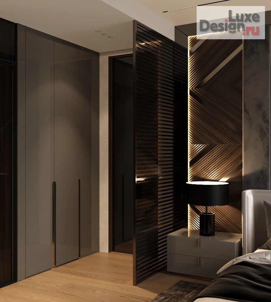 Дизайн интерьера четырехкомнатной квартиры "МФК Capital Towers, 155м.кв." (фото 44)