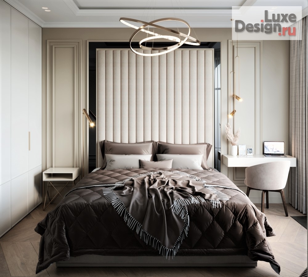 Дизайн интерьера двухкомнатной квартиры "ЖК Spires" (фото 6)