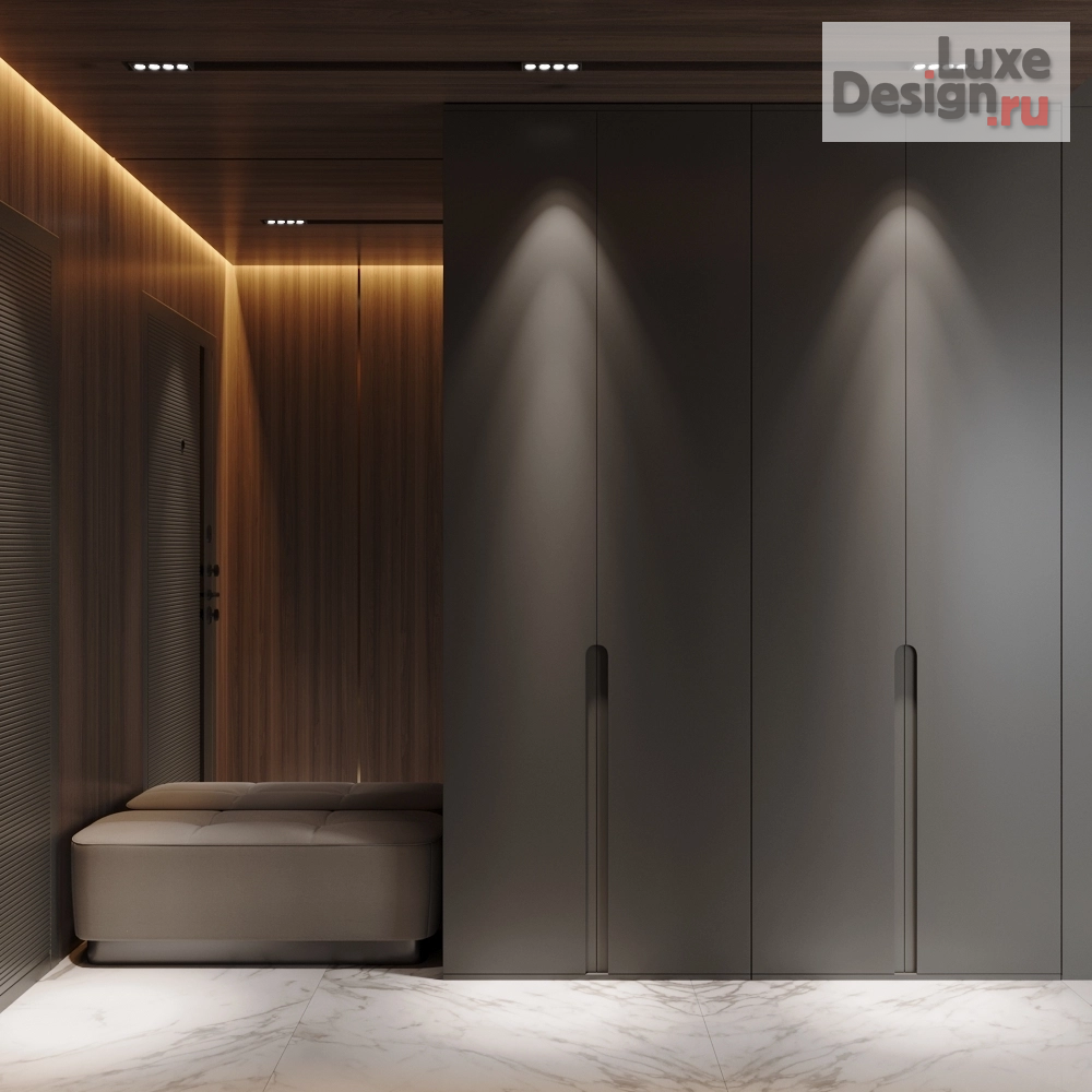 Дизайн интерьера четырехкомнатной квартиры "МФК Capital Towers, 155м.кв." (фото 2)