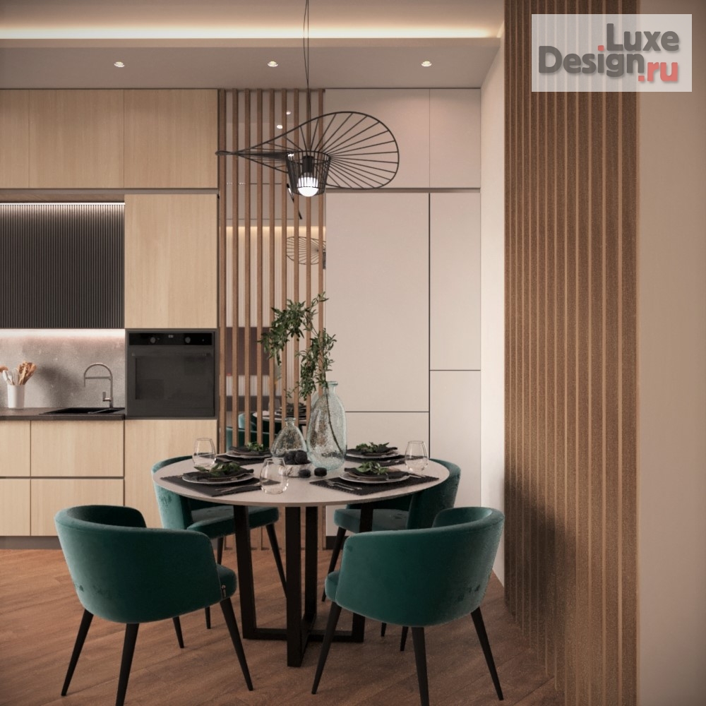 Дизайн интерьера апартаментов "ЖК СТОРИ" (фото 3)