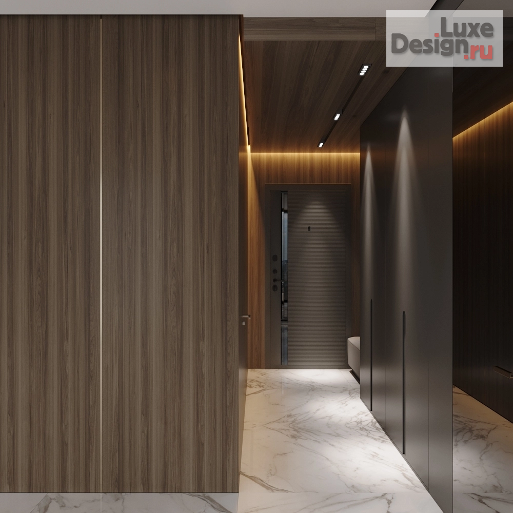 Дизайн интерьера четырехкомнатной квартиры "МФК Capital Towers, 155м.кв." (фото 3)