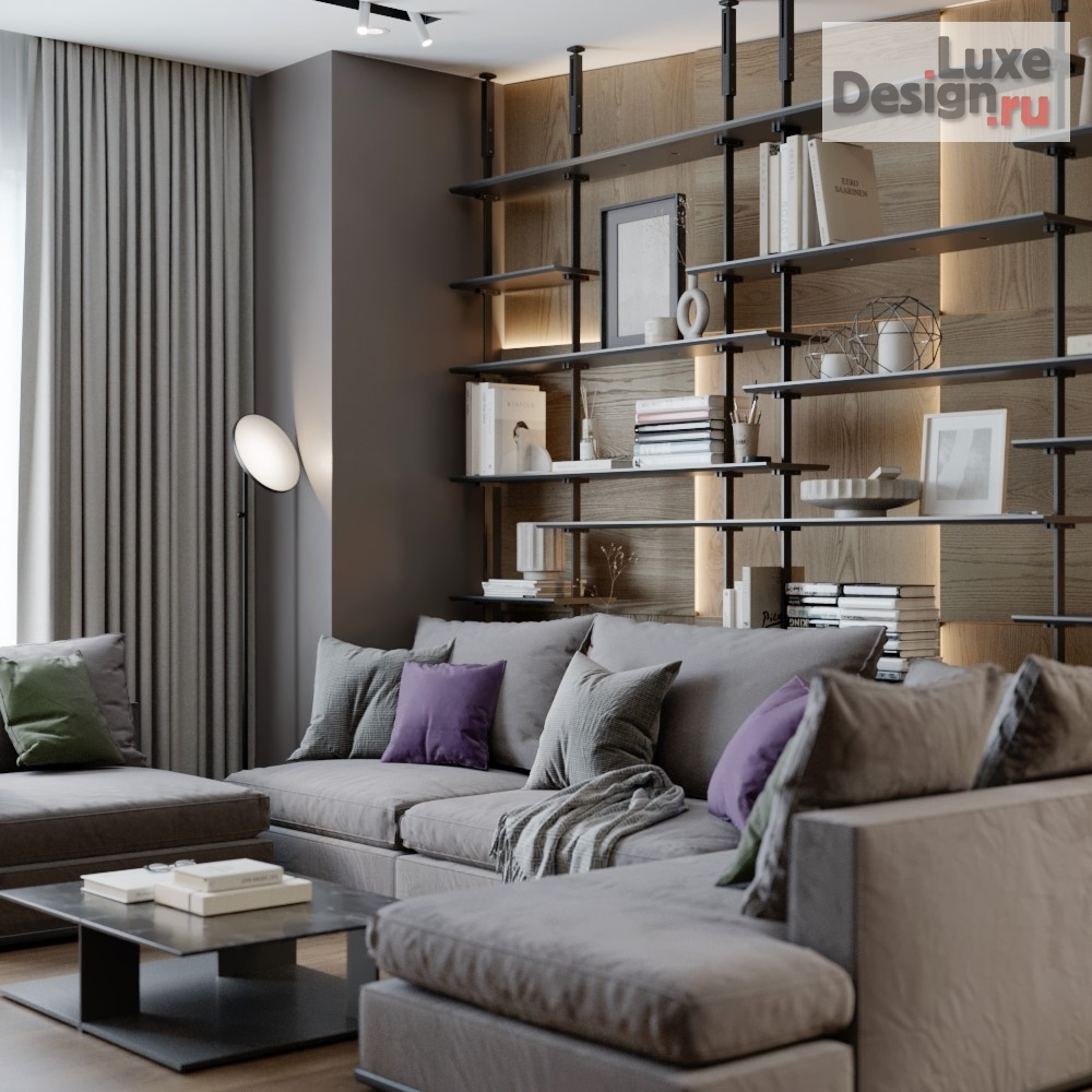 Дизайн интерьера однокомнатной квартиры "ЖК TATLIN" (фото 9)