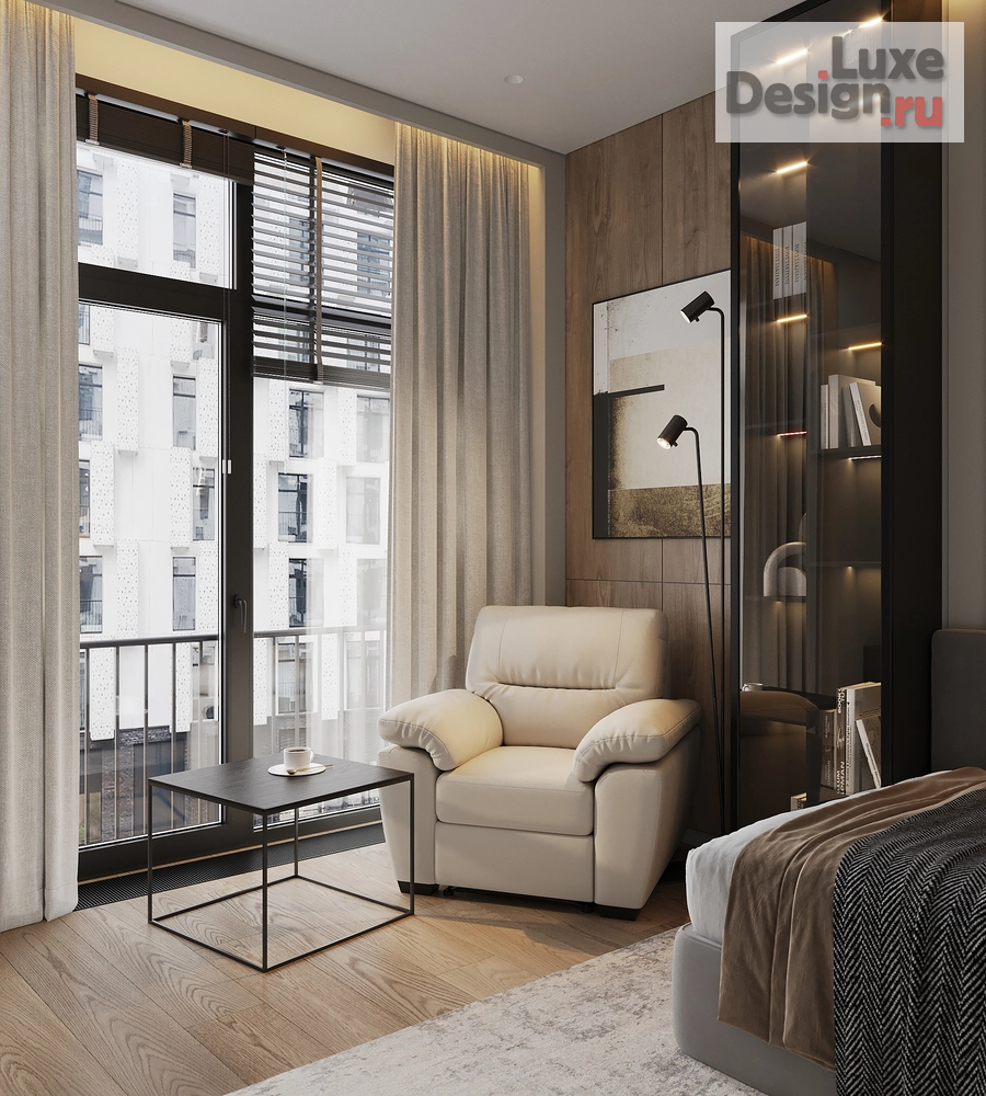 Дизайн интерьера трехкомнатной квартиры "ЖК Событие, 104м.кв." (фото 33)