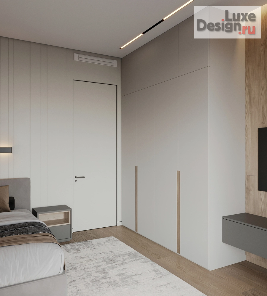 Дизайн интерьера трехкомнатной квартиры "ЖК Событие, 104м.кв." (фото 35)