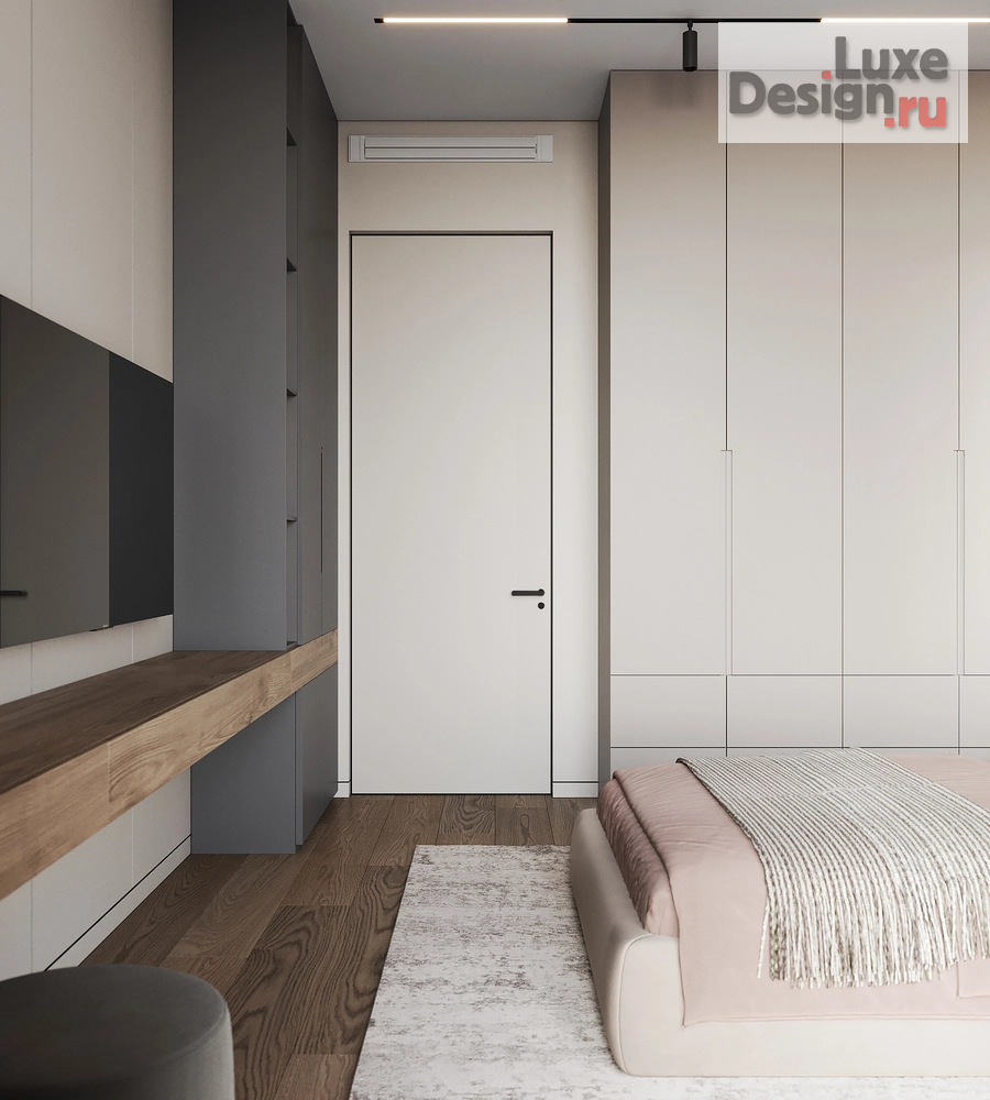 Дизайн интерьера трехкомнатной квартиры "ЖК Событие, 104м.кв." (фото 28)