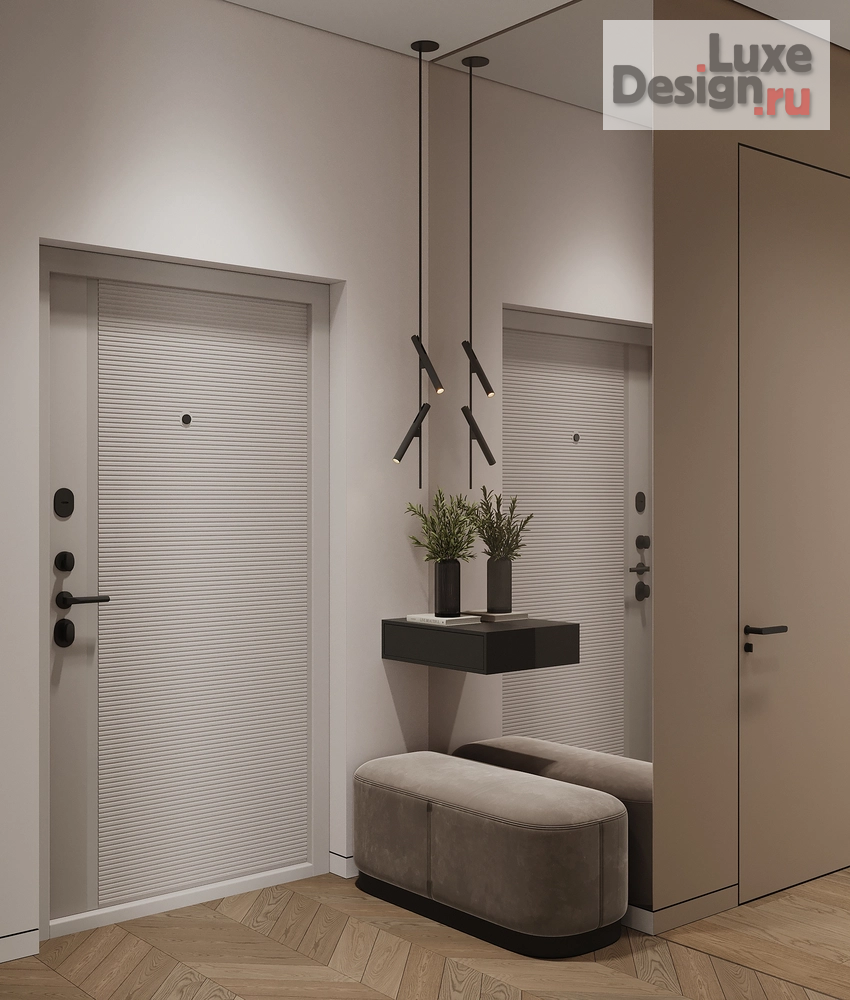 Дизайн интерьера трехкомнатной квартиры "ЖК Событие, 104м.кв." (фото 47)