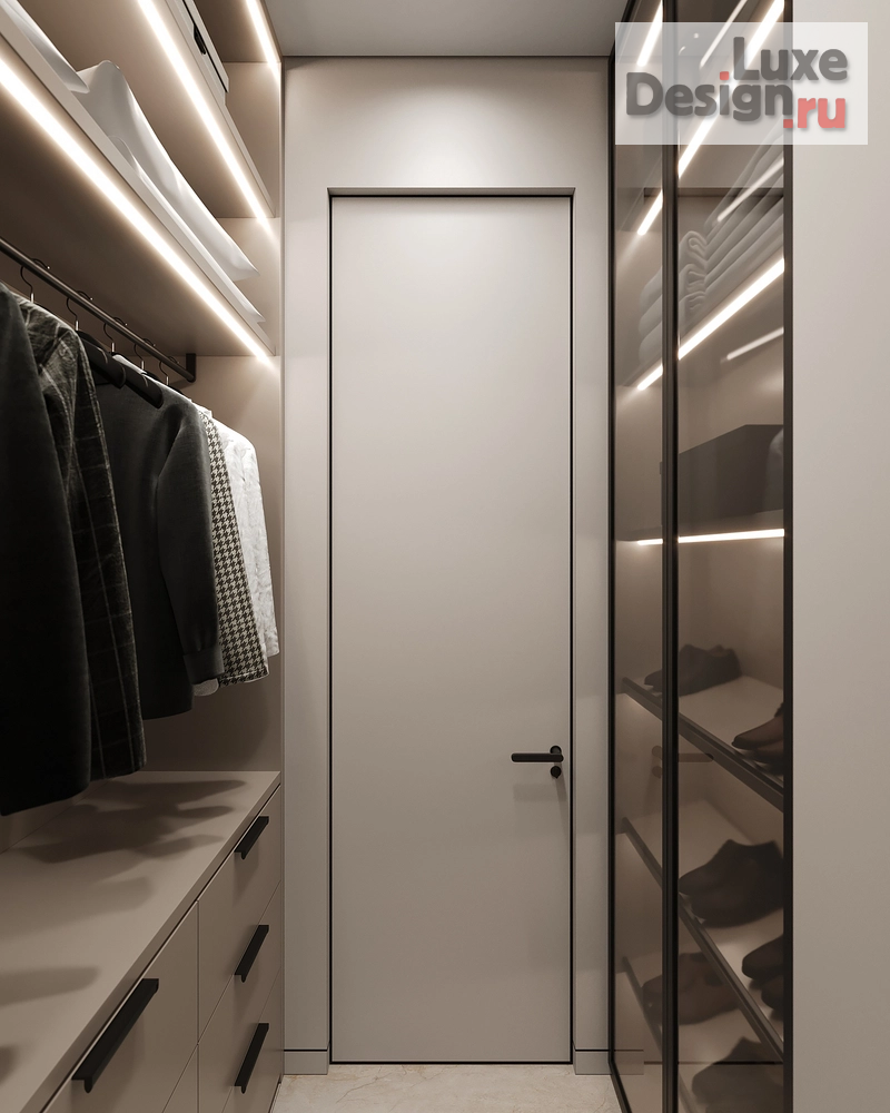 Дизайн интерьера трехкомнатной квартиры "ЖК Событие, 104м.кв." (фото 61)