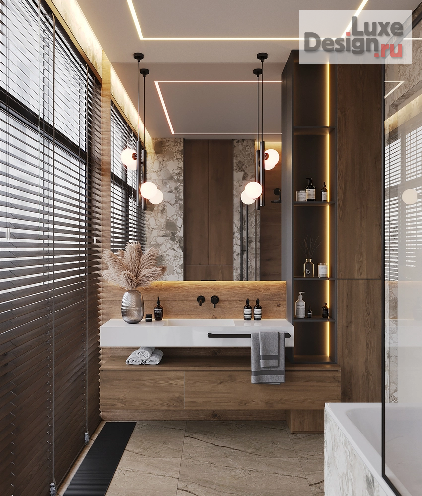 Дизайн интерьера трехкомнатной квартиры "ЖК Событие, 104м.кв." (фото 11)