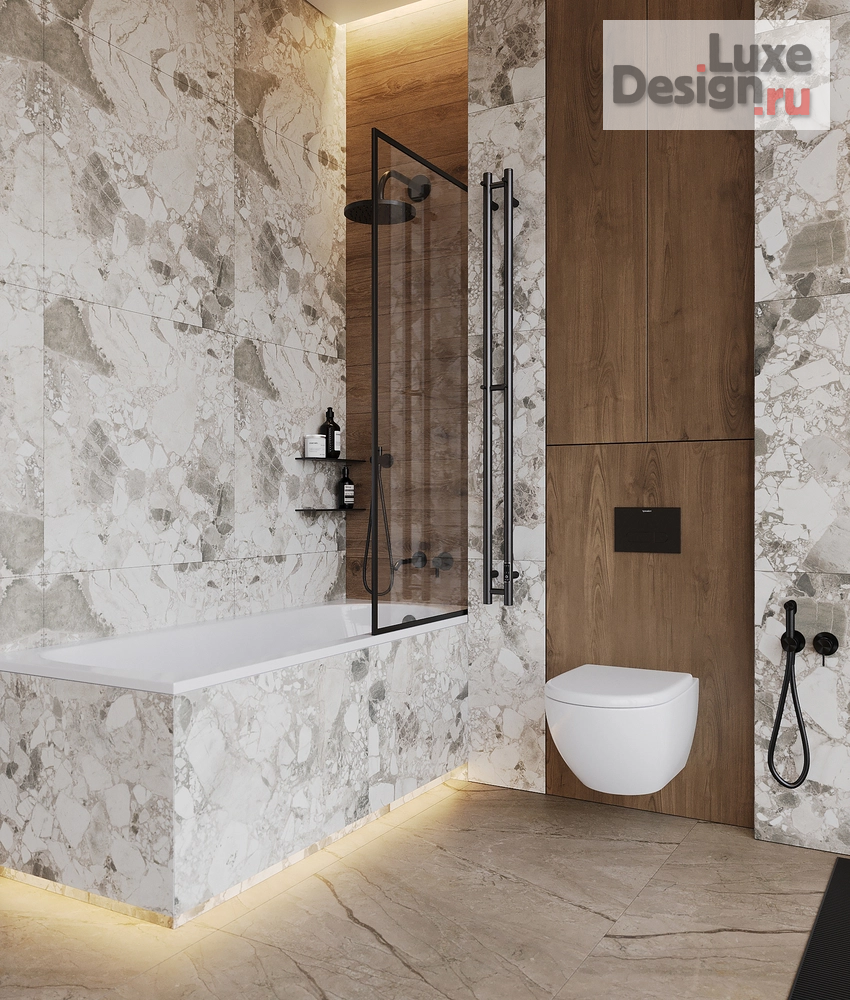 Дизайн интерьера трехкомнатной квартиры "ЖК Событие, 104м.кв." (фото 15)