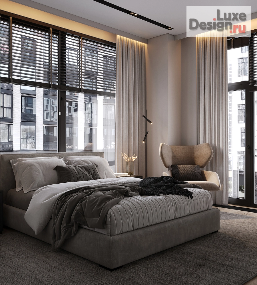 Дизайн интерьера трехкомнатной квартиры "ЖК Событие, 104м.кв." (фото 3)