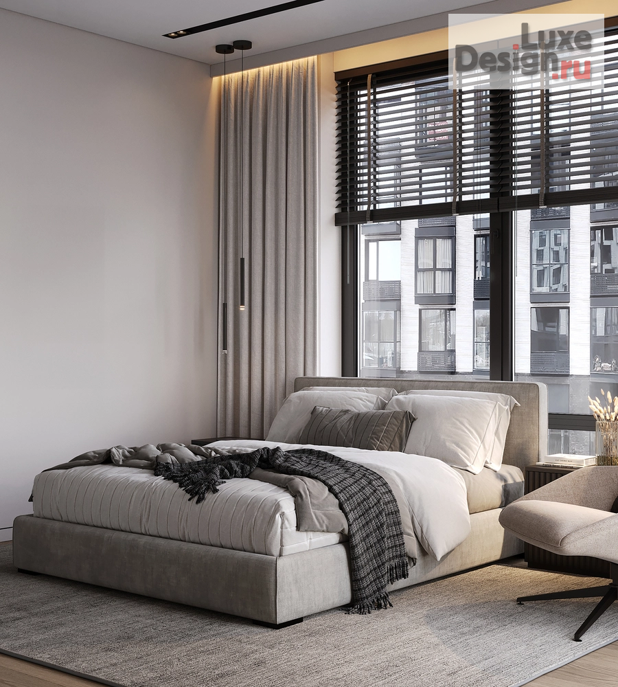 Дизайн интерьера трехкомнатной квартиры "ЖК Событие, 104м.кв." (фото 5)