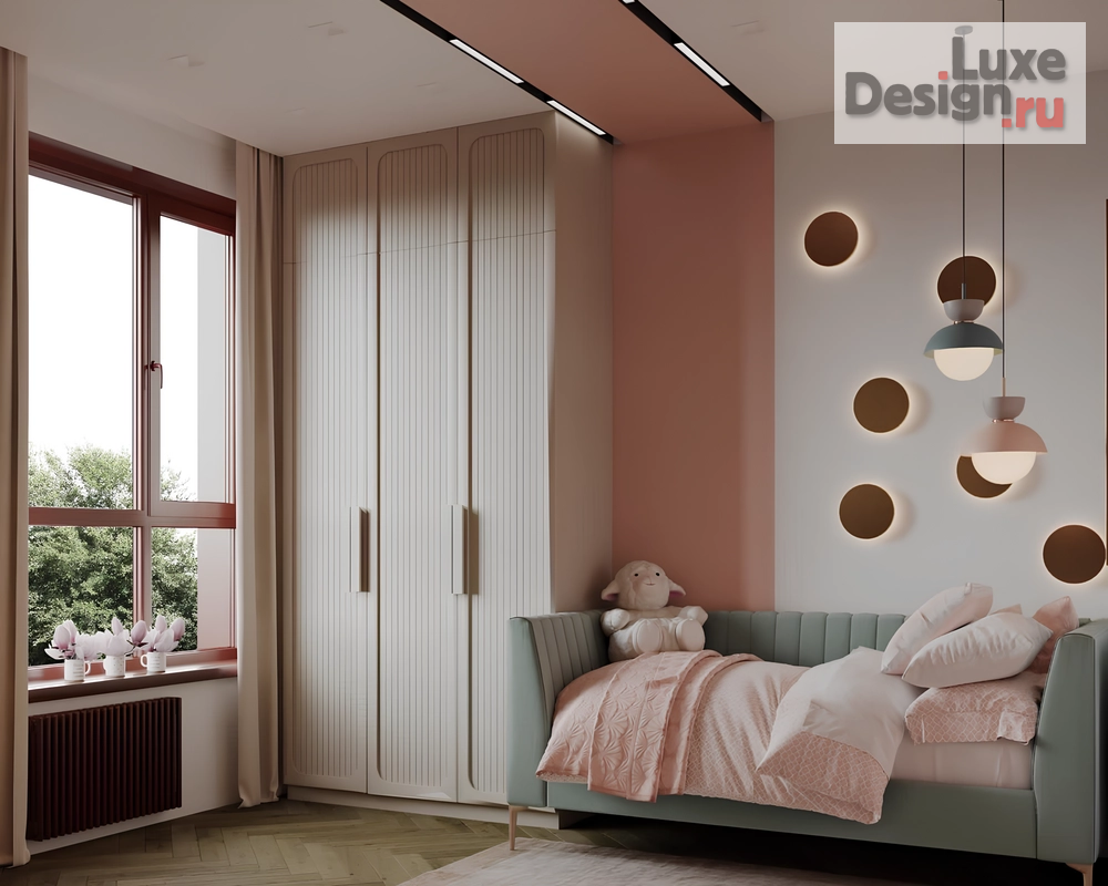 Дизайн интерьера двухкомнатной квартиры "ЖК Огни-1" (фото 6)