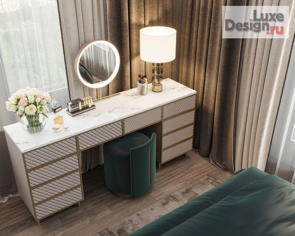 Дизайн интерьера трехкомнатной квартиры "ЖК Ever " (фото 13)