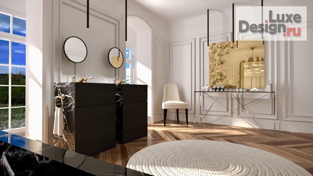 Дизайн интерьера ванной "Современная Италия в ванной" (фото 1)