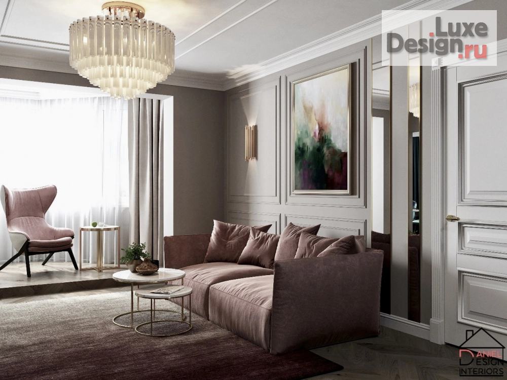 Дизайн интерьера трехкомнатной квартиры "Преображение Квартиры серии П44-Т " (фото 16)