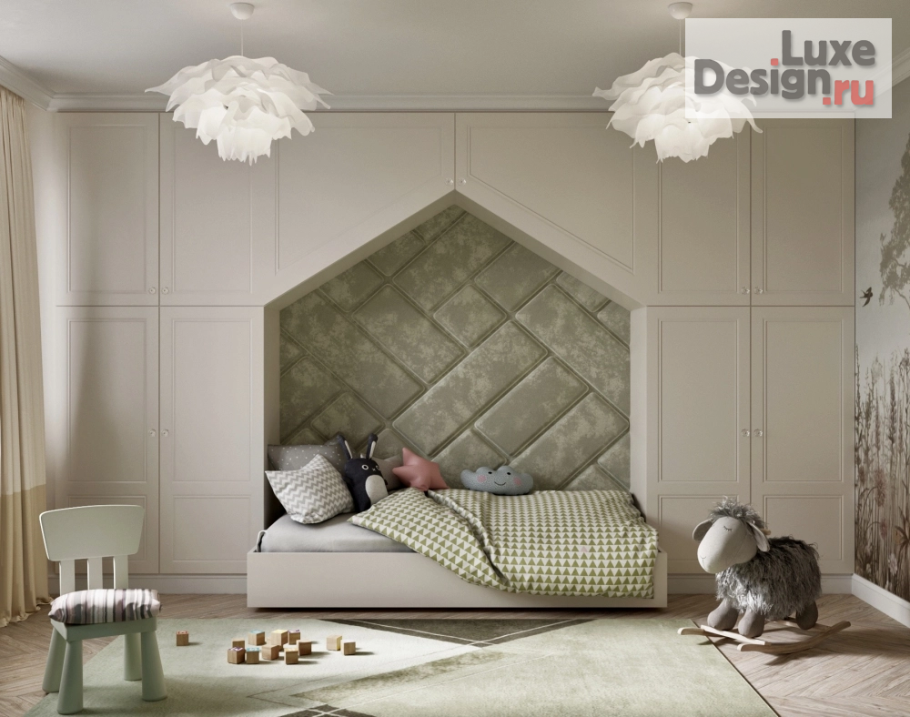 Дизайн интерьера трехкомнатной квартиры "Преображение Квартиры серии П44-Т " (фото 7)