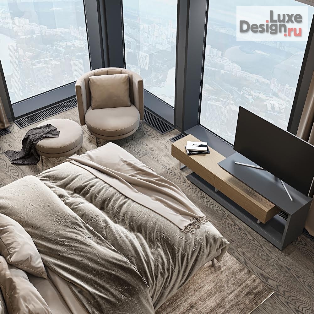 Дизайн интерьера четырехкомнатной квартиры "Квартира ЖК Neva Towres" (фото 64)