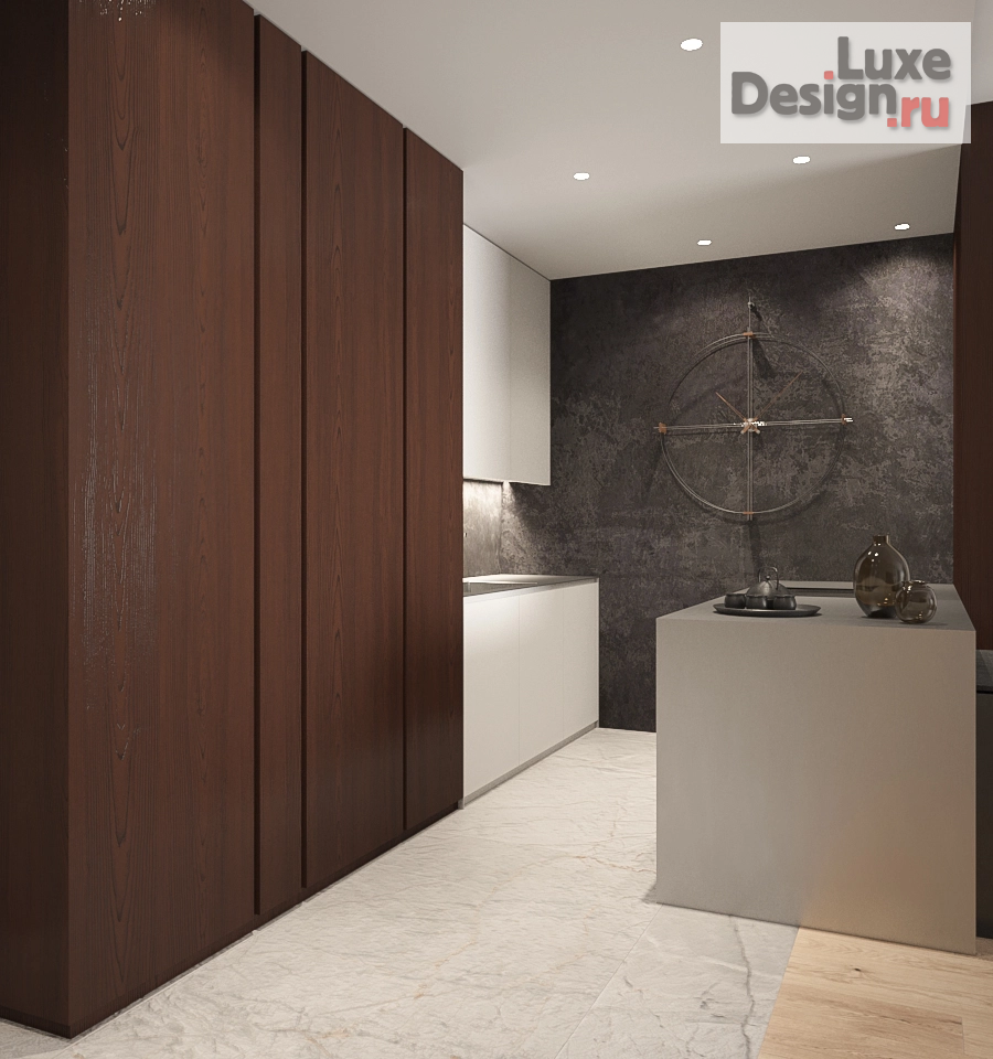 Дизайн интерьера четырехкомнатной квартиры "Делагарди" (фото 5) от дизайнера Нана Кобахидзе Дизайн интерьера четырехкомнатной квартиры "Делагарди" (фото 5)