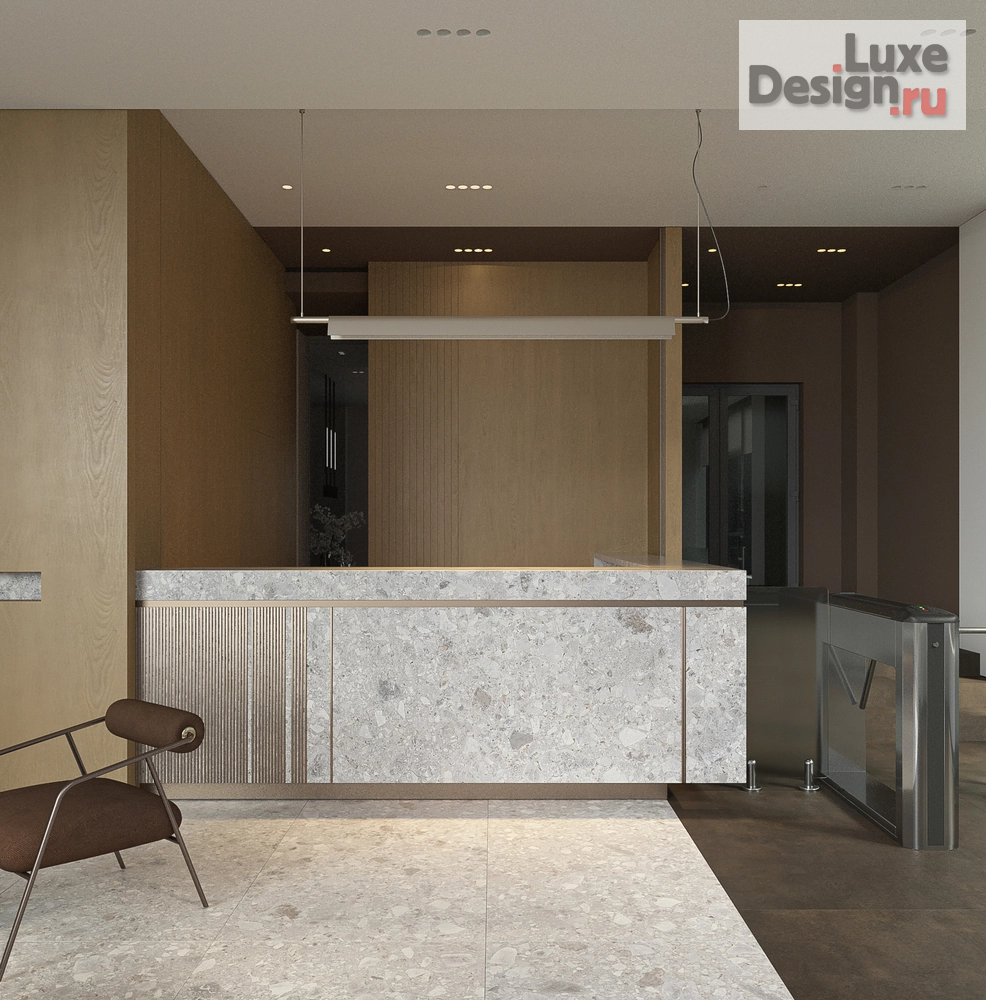 Дизайн интерьера офиса "Якорная" (фото 1)