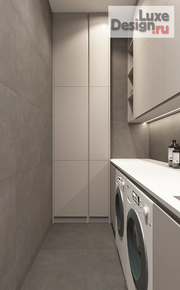 Дизайн интерьера трехкомнатной квартиры "Ордынка" (фото 21)