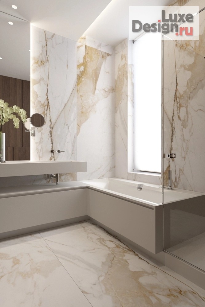 Дизайн интерьера трехкомнатной квартиры "Ордынка" (фото 14)