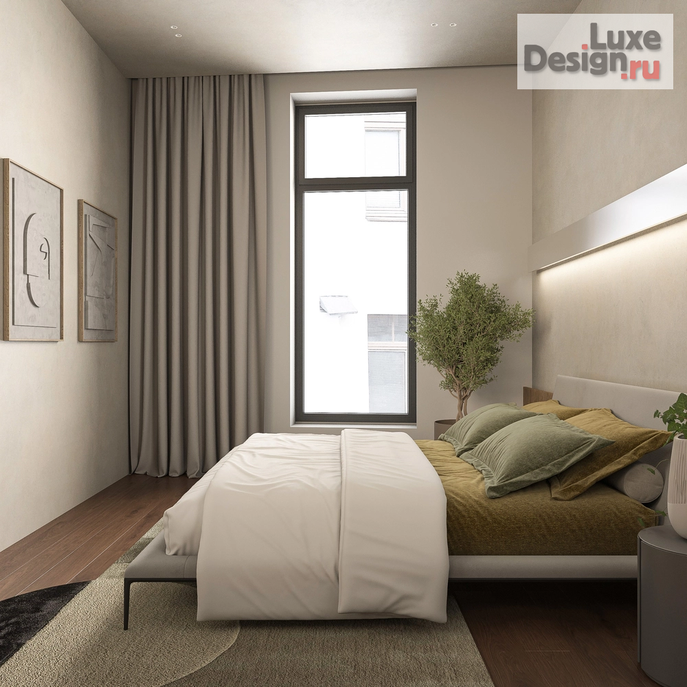 Дизайн интерьера четырехкомнатной квартиры "Артисан" (фото 13)