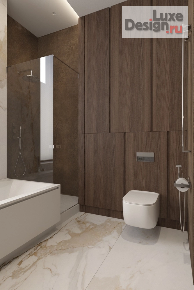 Дизайн интерьера трехкомнатной квартиры "Ордынка" (фото 15)