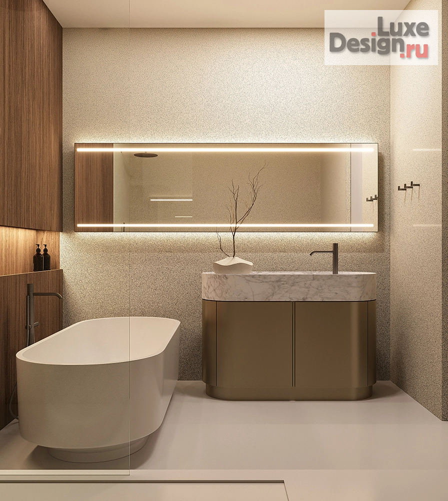 Дизайн интерьера трехкомнатной квартиры "Prime Park" (фото 17)