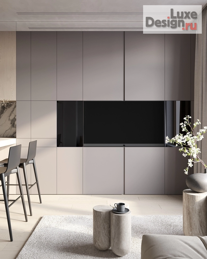 Дизайн интерьера однокомнатной квартиры "Neva Haus" (фото 2)