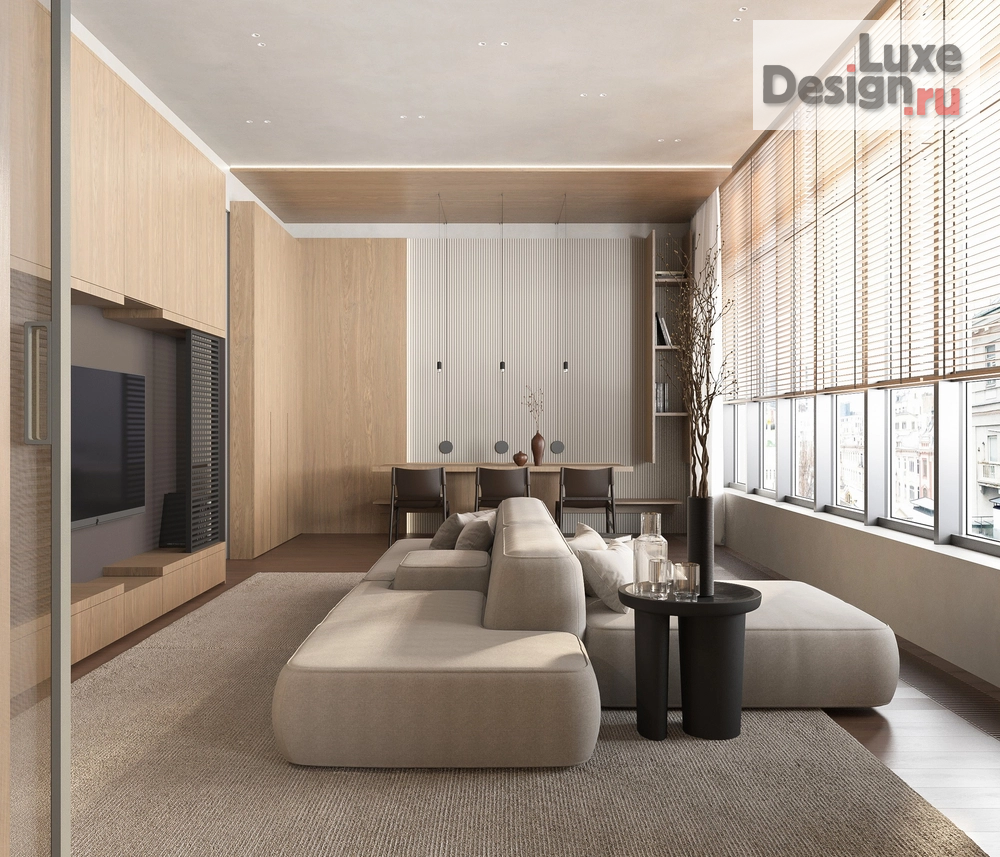 Дизайн интерьера четырехкомнатной квартиры "Артисан" (фото 1)