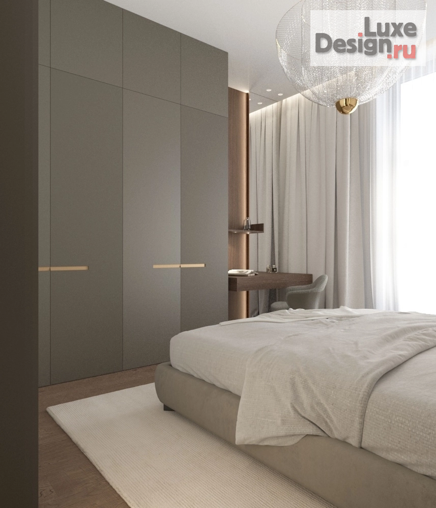 Дизайн интерьера трехкомнатной квартиры "Ордынка" (фото 11)