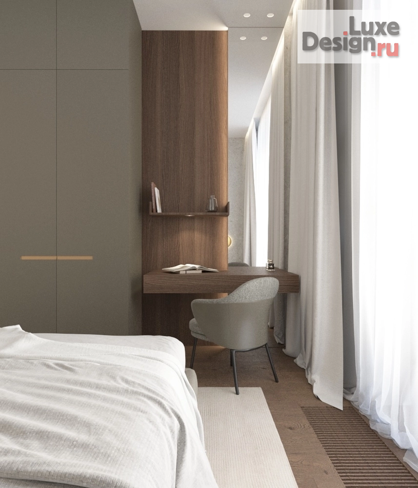 Дизайн интерьера трехкомнатной квартиры "Ордынка" (фото 12)