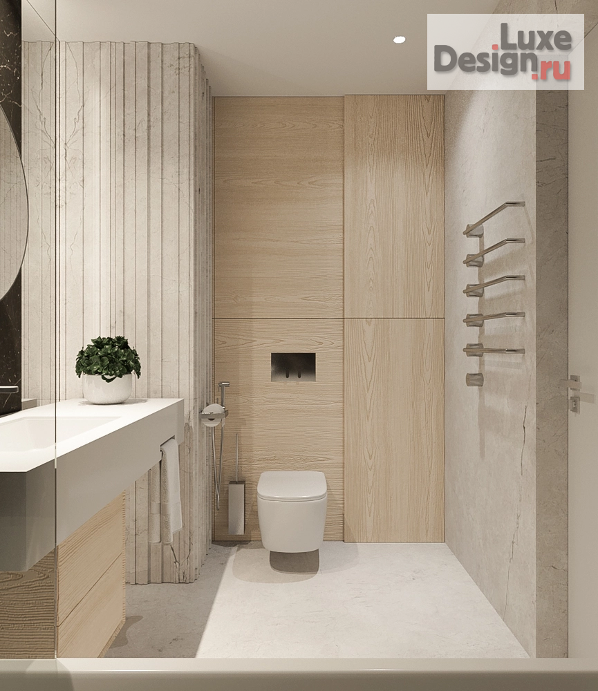 Дизайн интерьера четырехкомнатной квартиры "Делагарди" (фото 21) от дизайнера Нана Кобахидзе Дизайн интерьера четырехкомнатной квартиры "Делагарди" (фото 21)