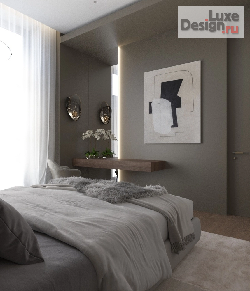 Дизайн интерьера трехкомнатной квартиры "Ордынка" (фото 17)