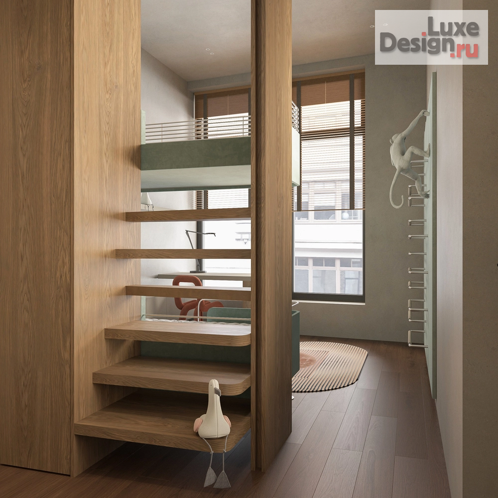 Дизайн интерьера четырехкомнатной квартиры "Артисан" (фото 21)