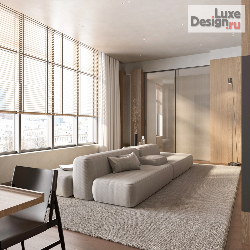 Дизайн интерьера четырехкомнатной квартиры "Артисан" (фото 3)