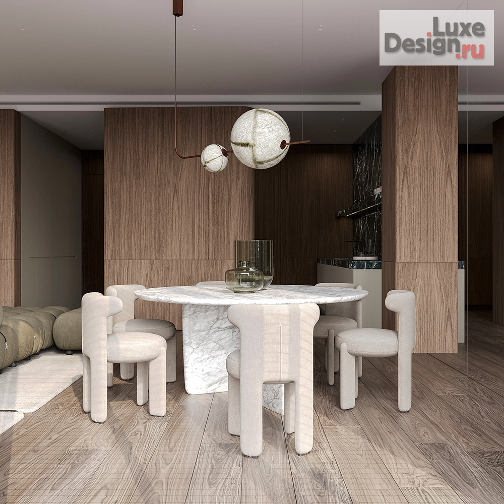 Дизайн интерьера трехкомнатной квартиры "Prime Park" (фото 5)