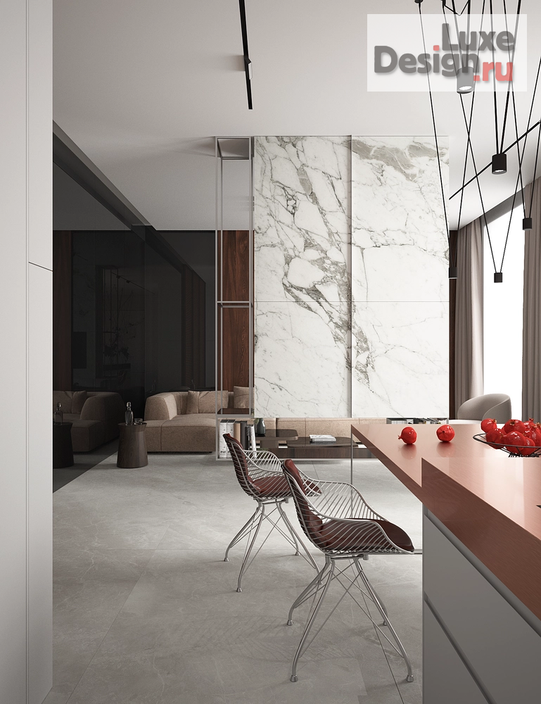 Дизайн интерьера двухкомнатной квартиры "Мендельсон" (фото 1)