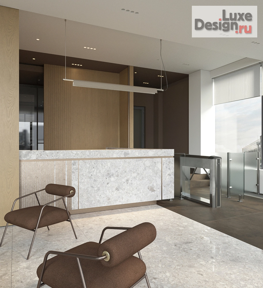 Дизайн интерьера офиса "Якорная" (фото 4)