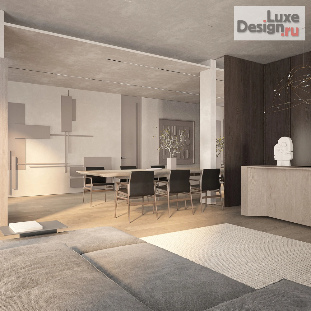 Дизайн интерьера четырехкомнатной квартиры "Вишневый сад" (фото 6)