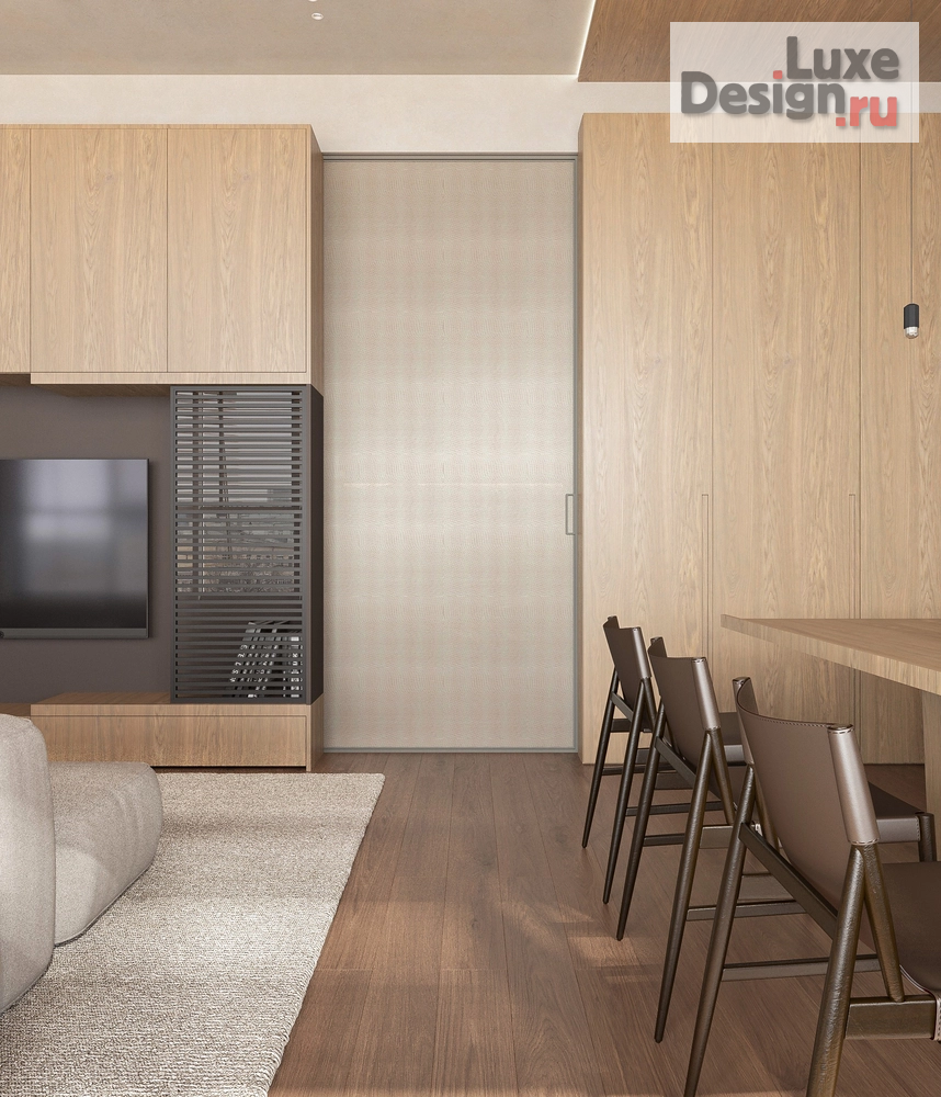 Дизайн интерьера четырехкомнатной квартиры "Артисан" (фото 6)