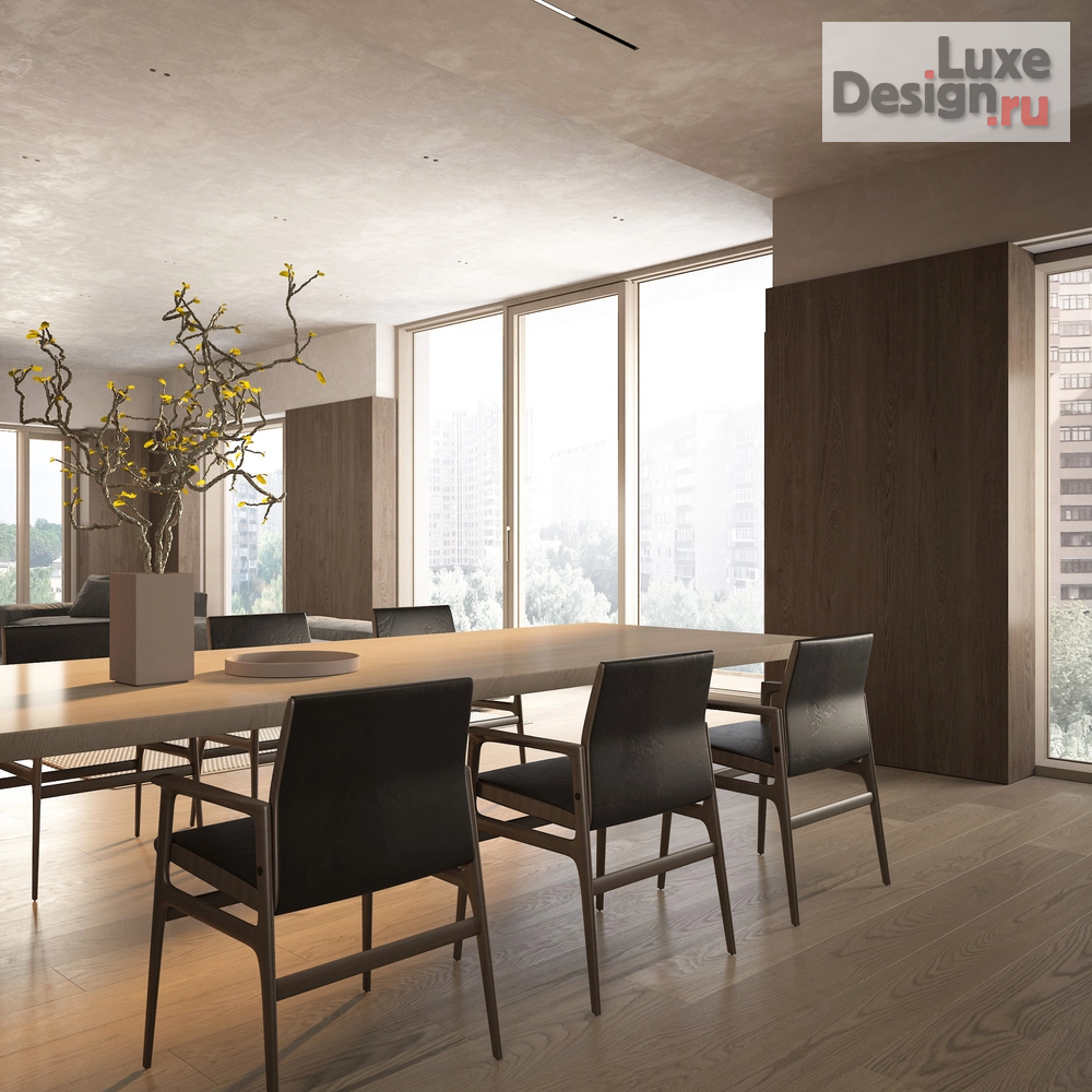 Дизайн интерьера четырехкомнатной квартиры "Вишневый сад" (фото 8)