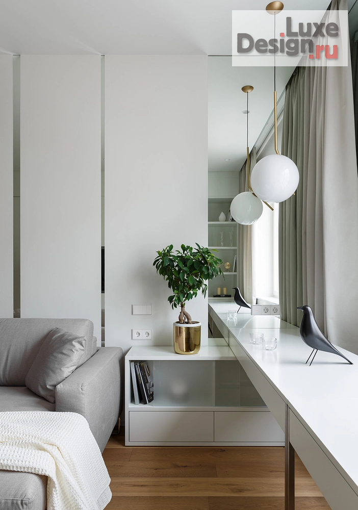 Дизайн интерьера двухкомнатной квартиры "Смольный" (фото 16)